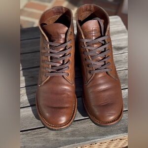 Red Wing Shoes Chestnut Leather Boots